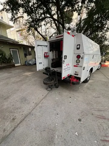 Magnet Plumbing service vehicle on-site for Faucet Repair in Belleair