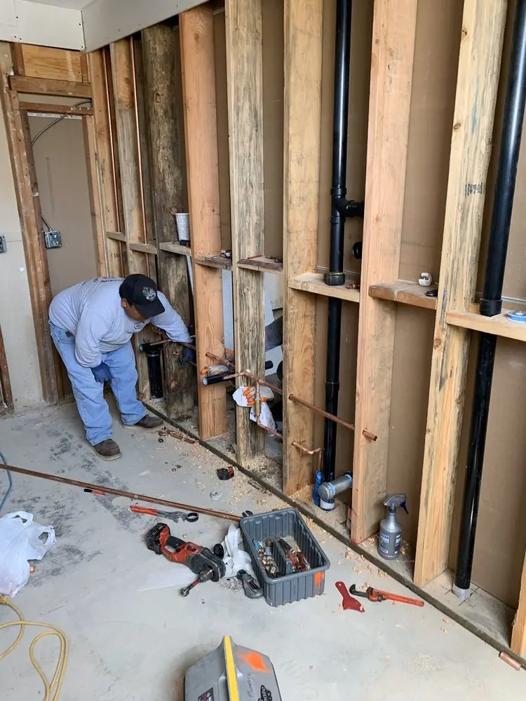 Commercial rough-in plumbing for Gas Line Repair in Belleair